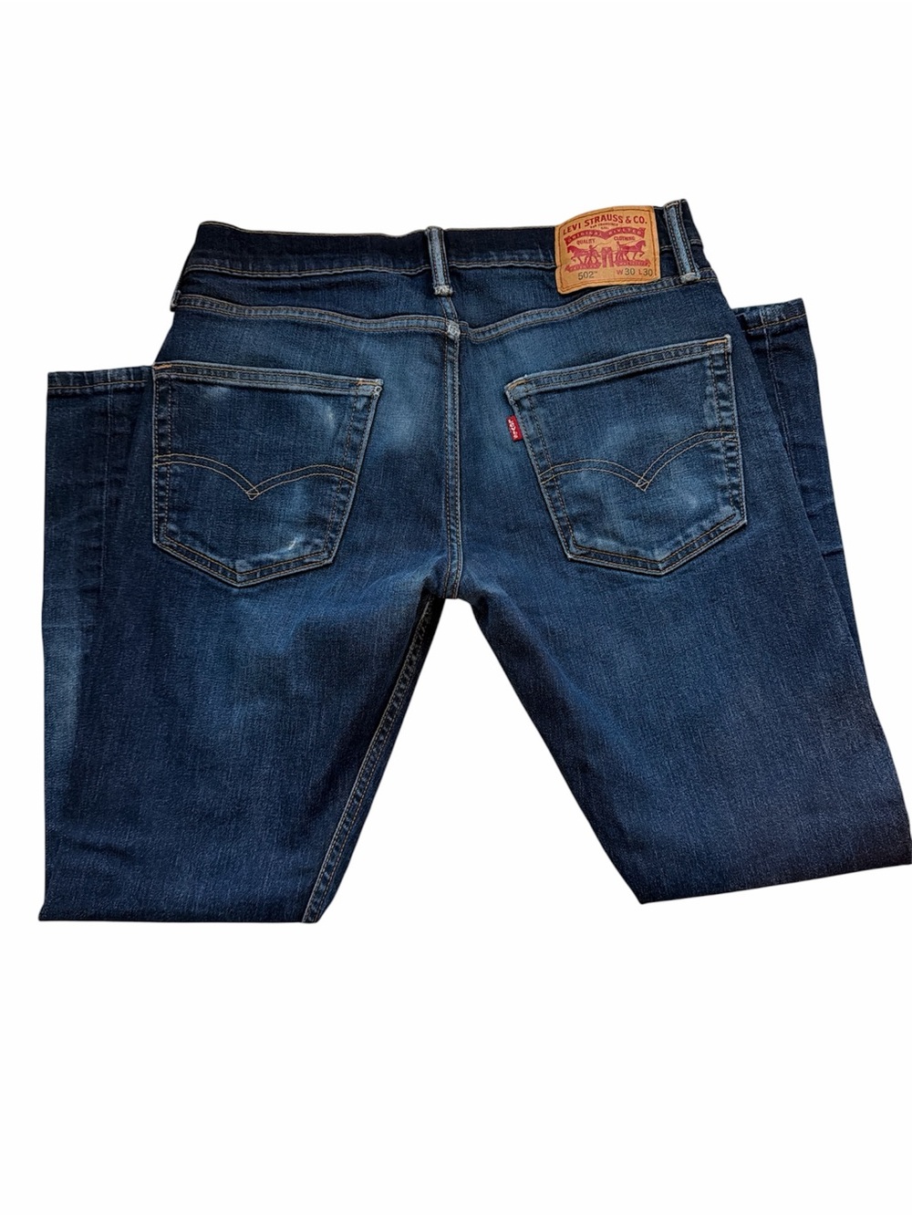 Levi's Men's Indigo Blue Slim Straight Jeans